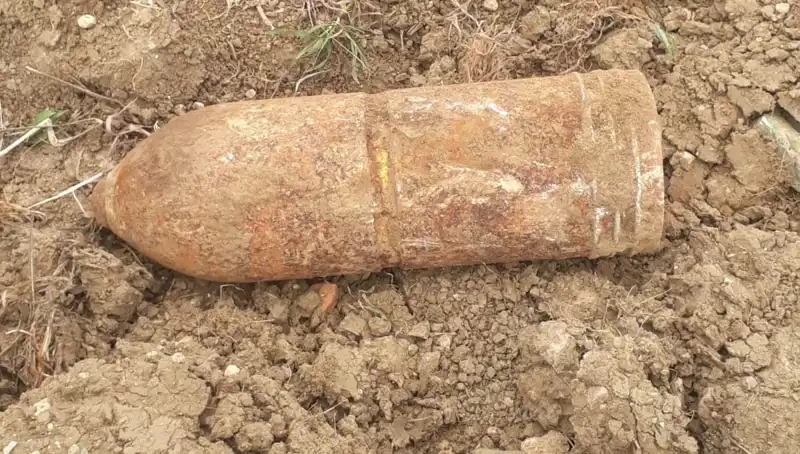 Çanakkale'de Bulunan Patlamamış Top Mermisi, Tarihe Yolculuk Yaptırıyor