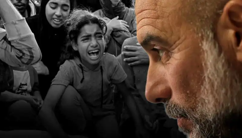 Pep Guardiola'nın Gazze Üzerine Duygusal Açıklaması: Acıyı Vücudumda Hissediyorum