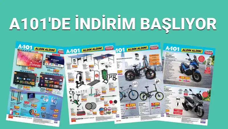A101 12 Haziran Aktüel Kataloğu ile Yeni Fırsatlar Kapıda!