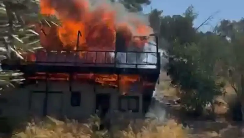 Bodrum'da Yangın Alarmı! Ekipler Hızla Müdahale Etti
